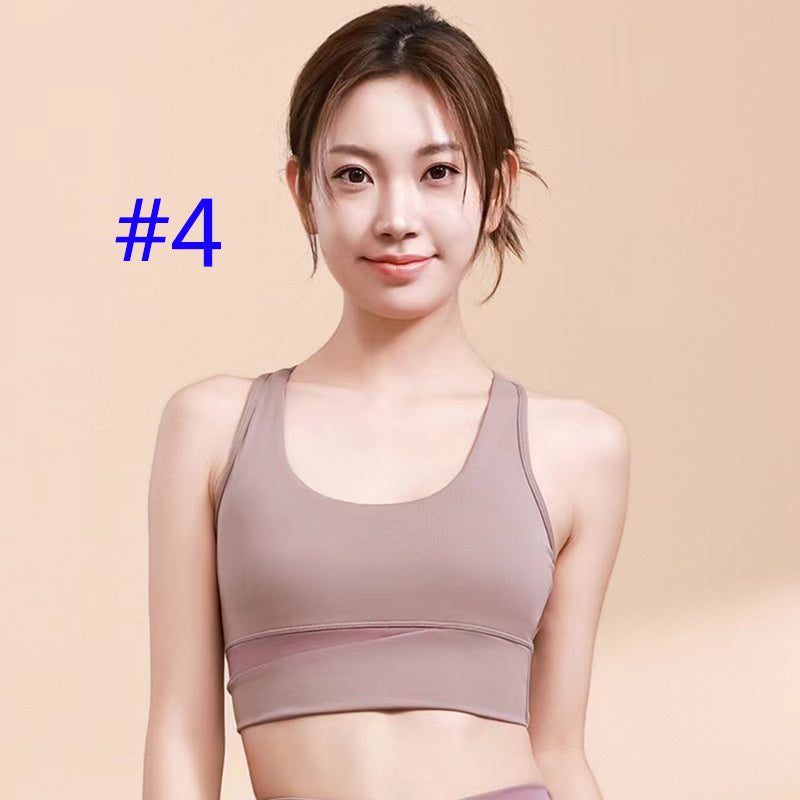 PXA11U Tight elastic yoga wear fashionable yoga sports vest