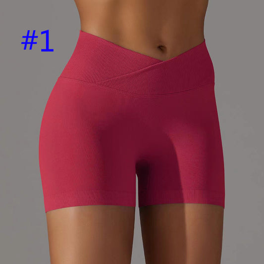 PXA37U Tight hip lift fitness pants yoga shorts