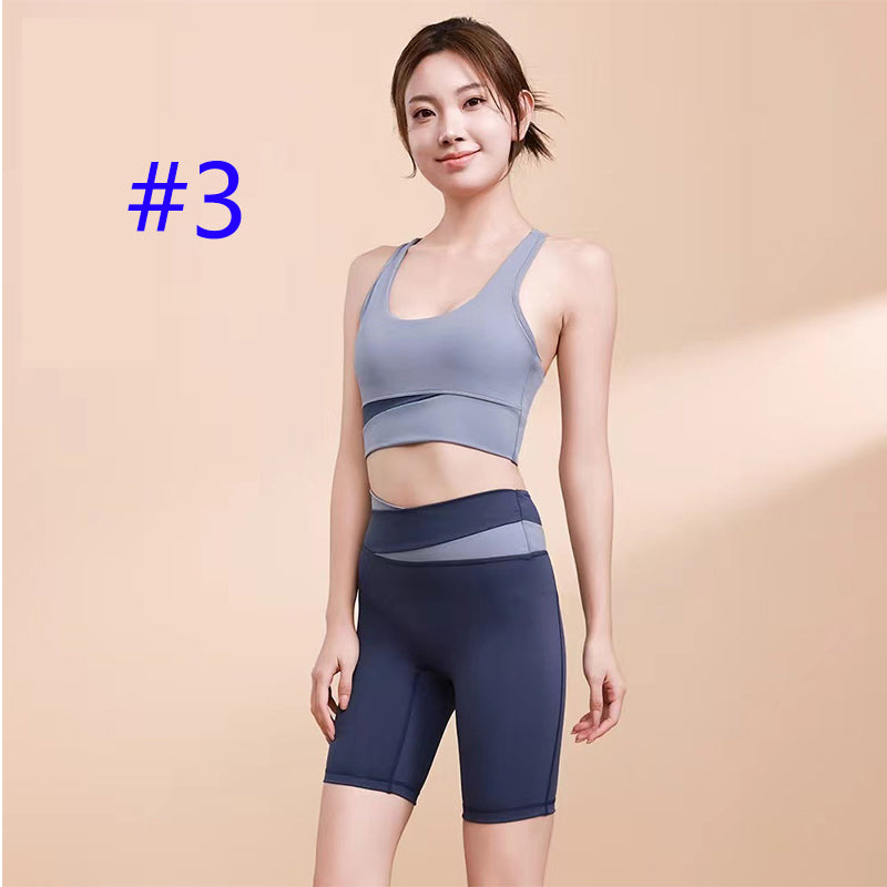 PXA10U Quick-drying fabric yoga sportswear yoga set